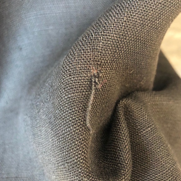 Gorgeous Anne Fogerty vintage linen dress sz 10 - Picture 10 of 11